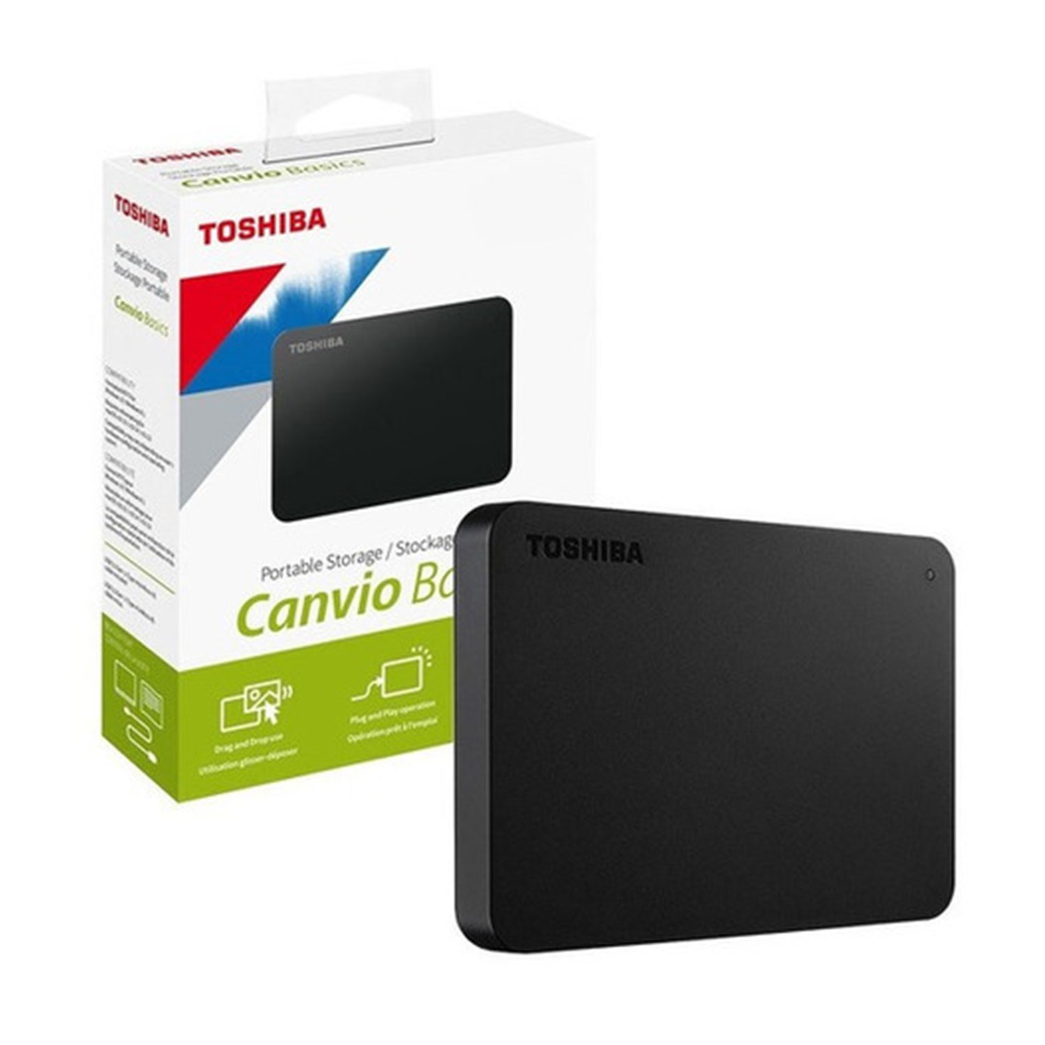 Disco Duro HDD 1TB Toshiba Externo Canvio Basic