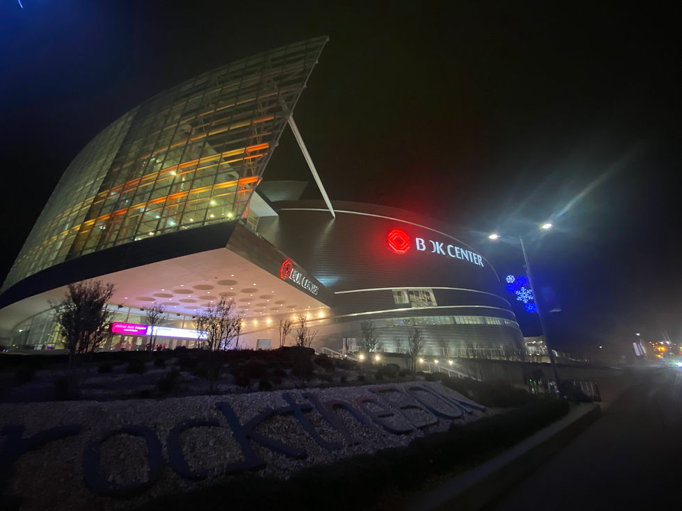 We were not anticipating going to our first ECHL game at an arena designed by an award-winning architect.