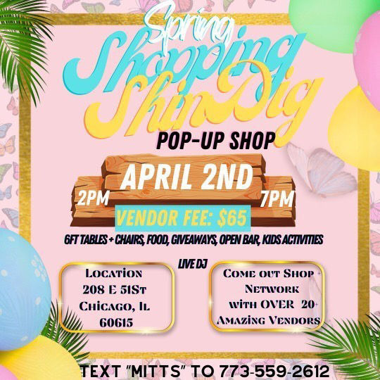 Spring Shopping Shindig