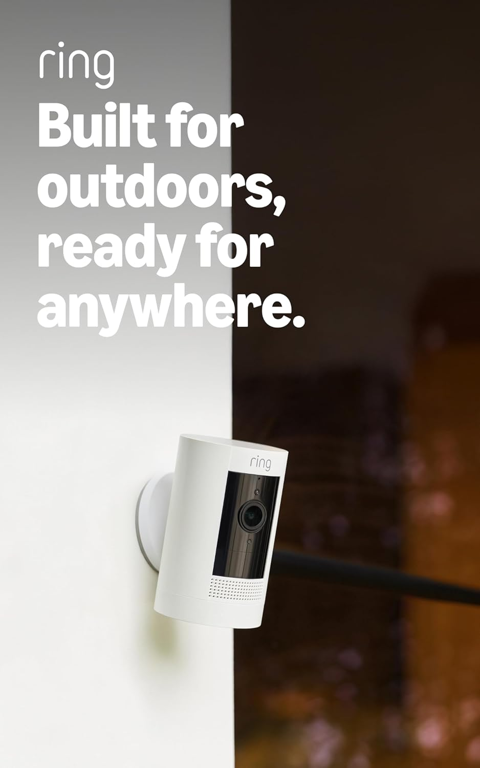 Outdoor Cam (Stick up Cam), Weather-Resistant Home or Business HD Security Camer