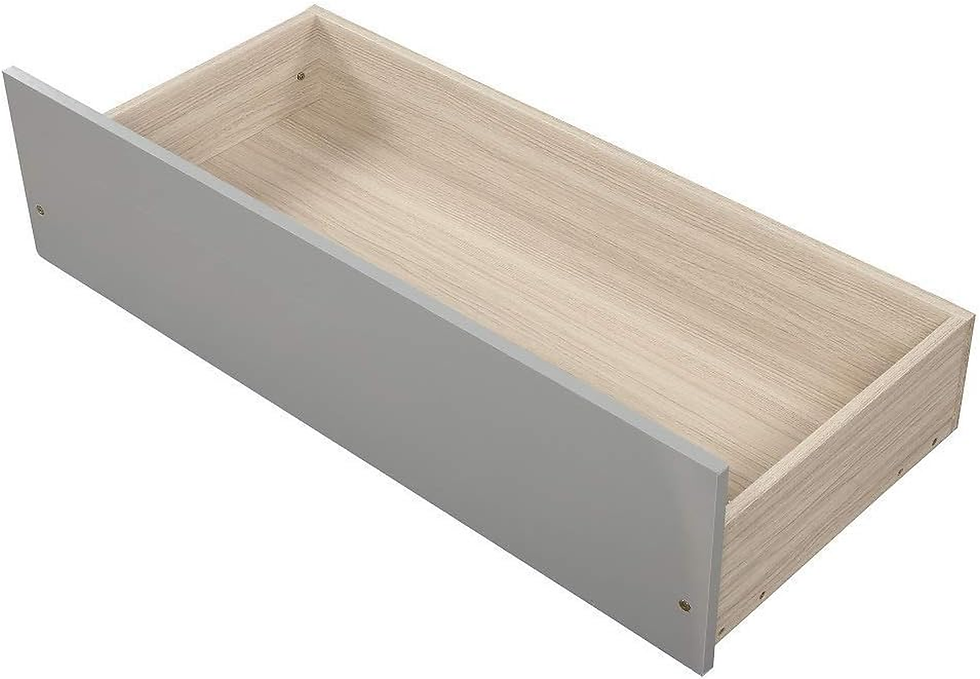 Thumbnail: Bunk Beds Full over Full Size, Solid Wood Full Bunk Beds with Drawers and Stairw