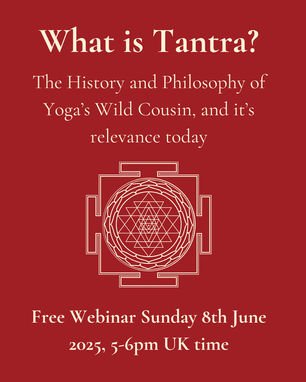 Have you signed up for this Sunday’s free yoga philosophy webinar yet? 🌀