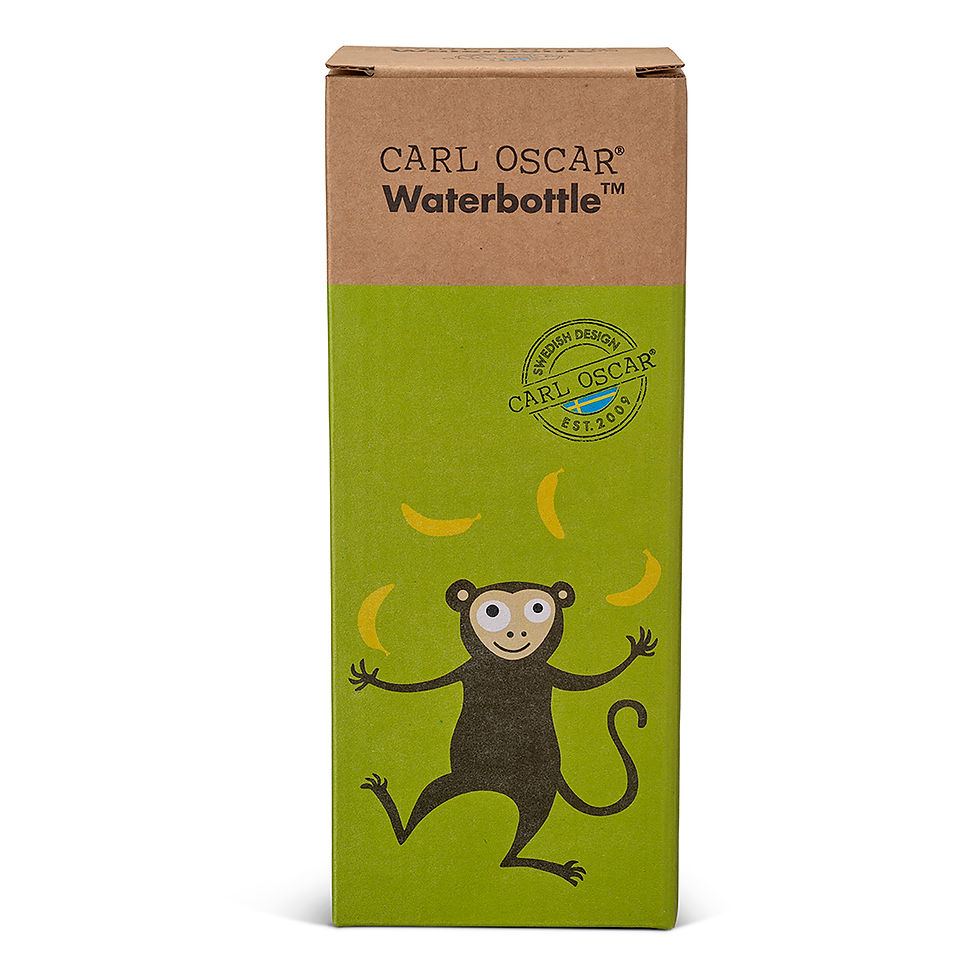 Thumbnail: Carl Oscar Kids Water Bottle 0.35 L  - Green