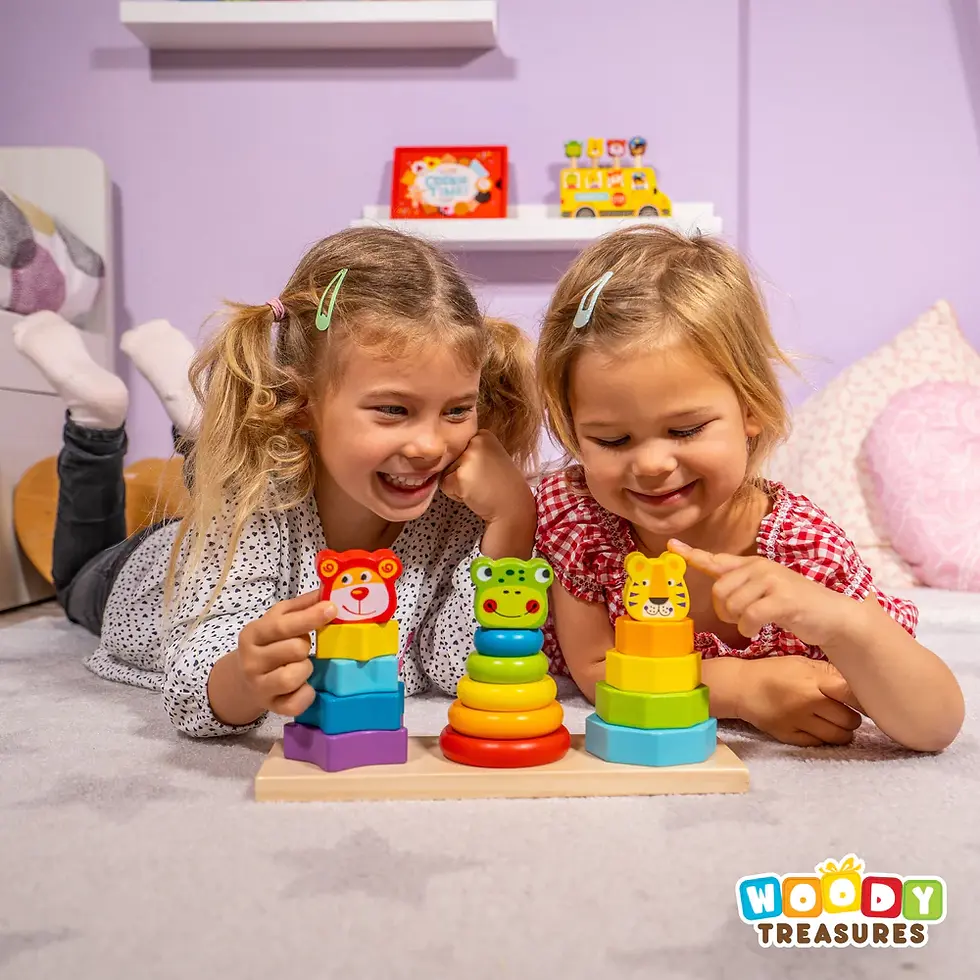 Thumbnail: Wooden Stacking Toy