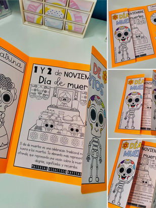 Lapbook del día de muertos