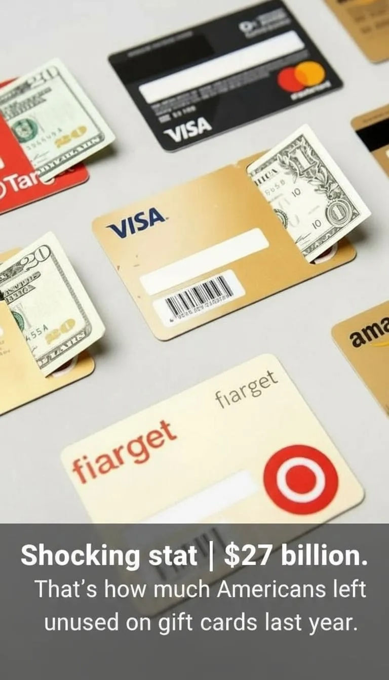 Why consumers leave money on gift cards?