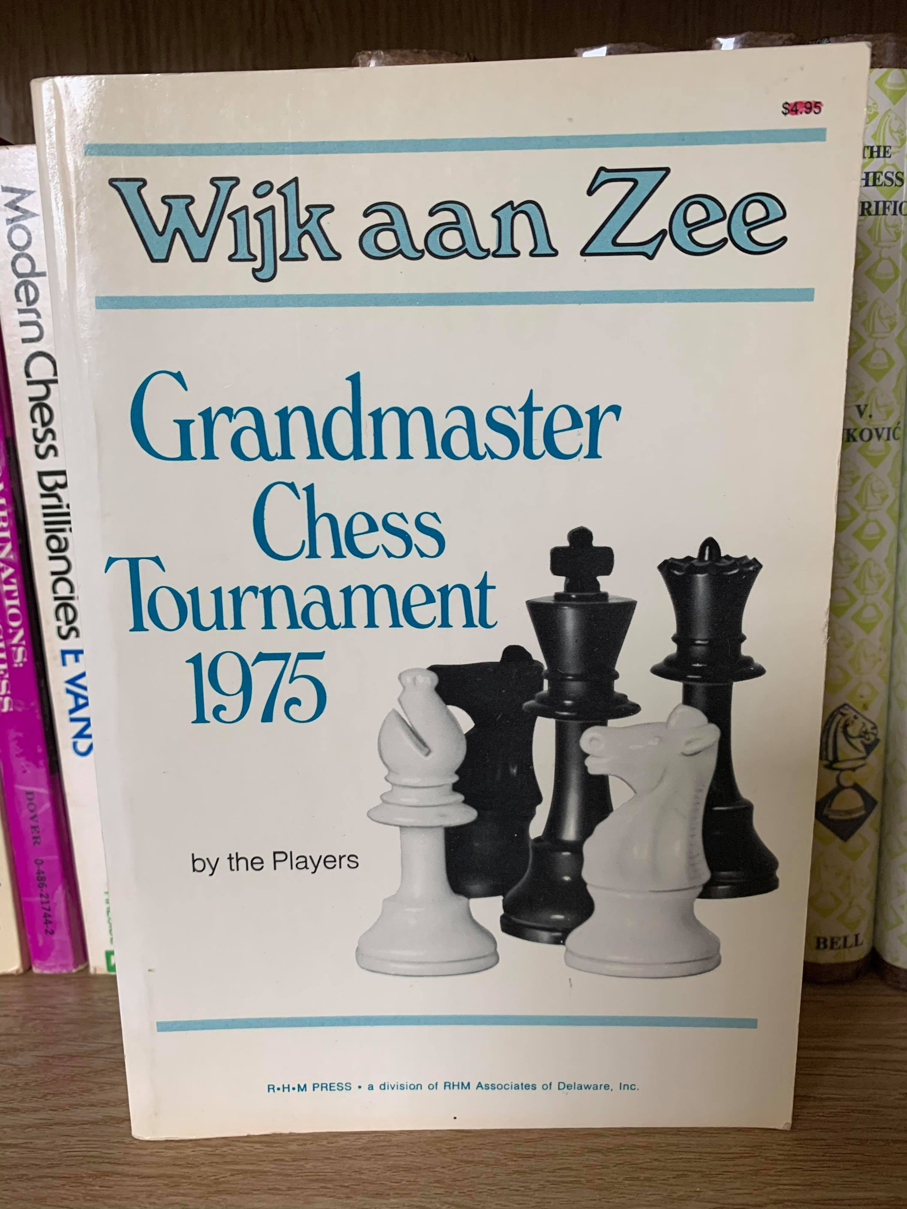 WIJK AAN ZEE. GRANDMASTER CHESS TOURNAMENT 1975 BY THE PLAYERS.