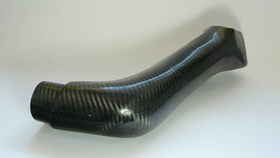 EuroLam 3048 Clear Laminating Epoxy on Carbon Fibre