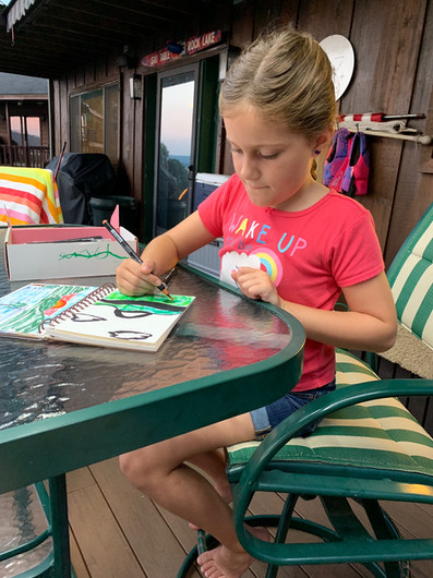 Give a Kid Art Supplies and They Give You Art