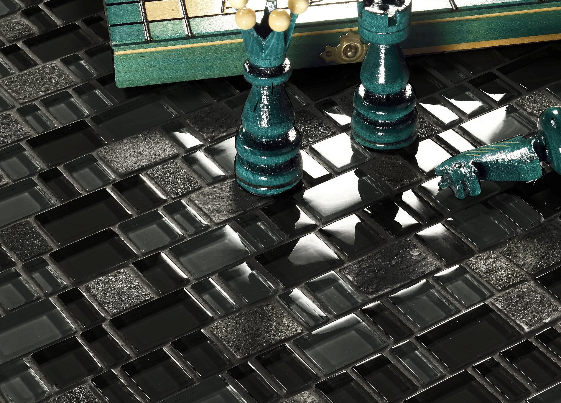 MOSAICO ST KARMA BLACK 30X30