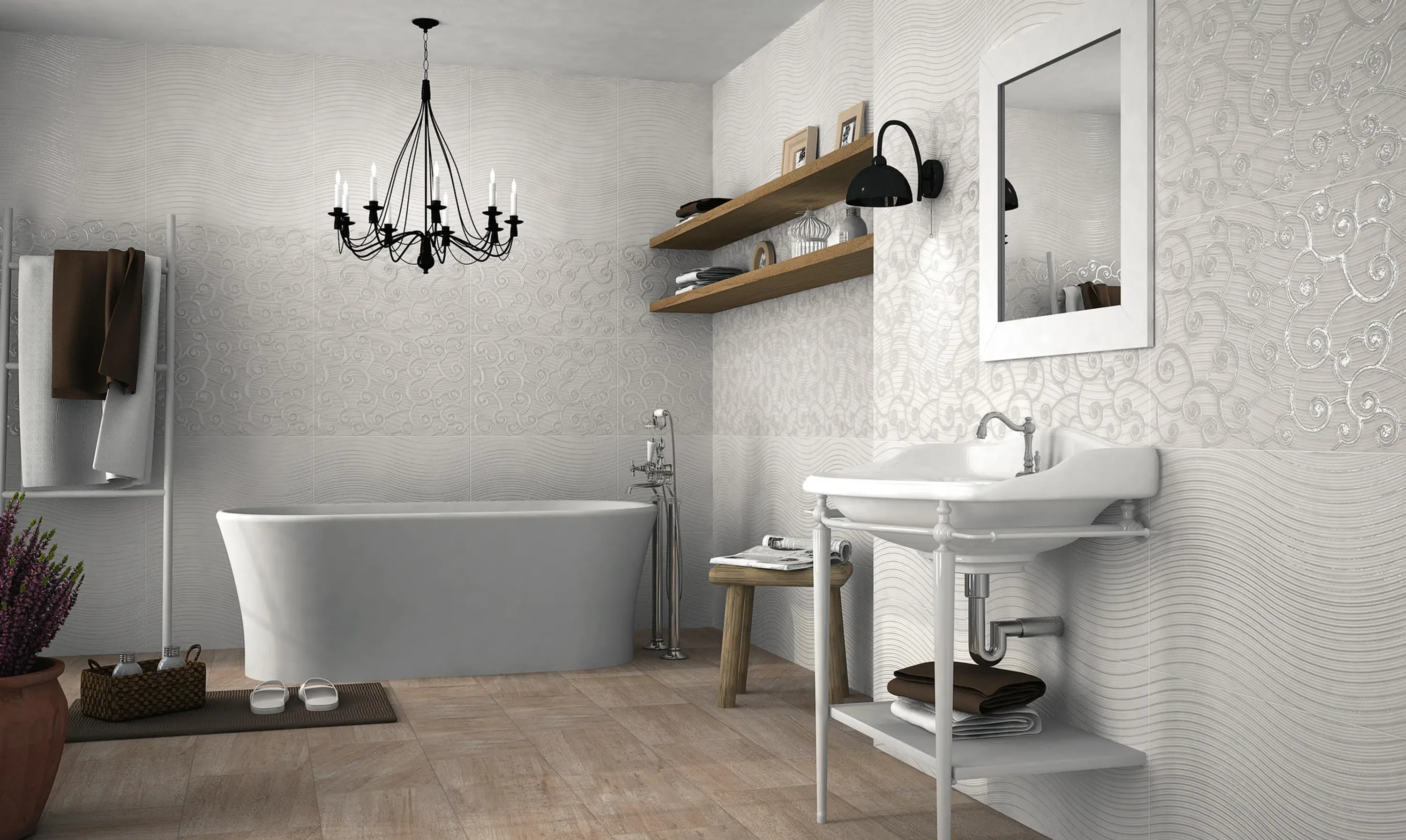 LIBERTY DECO BLANCO 44X66