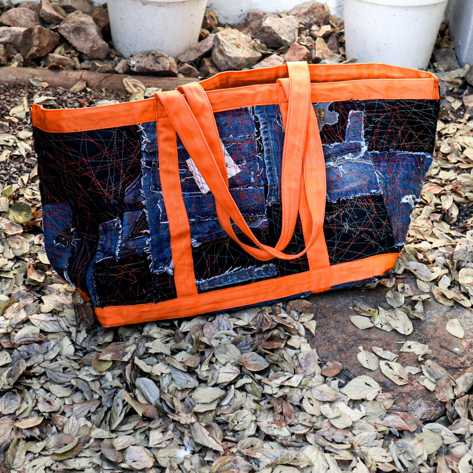 Beautiful Mess Eye-kea large tote