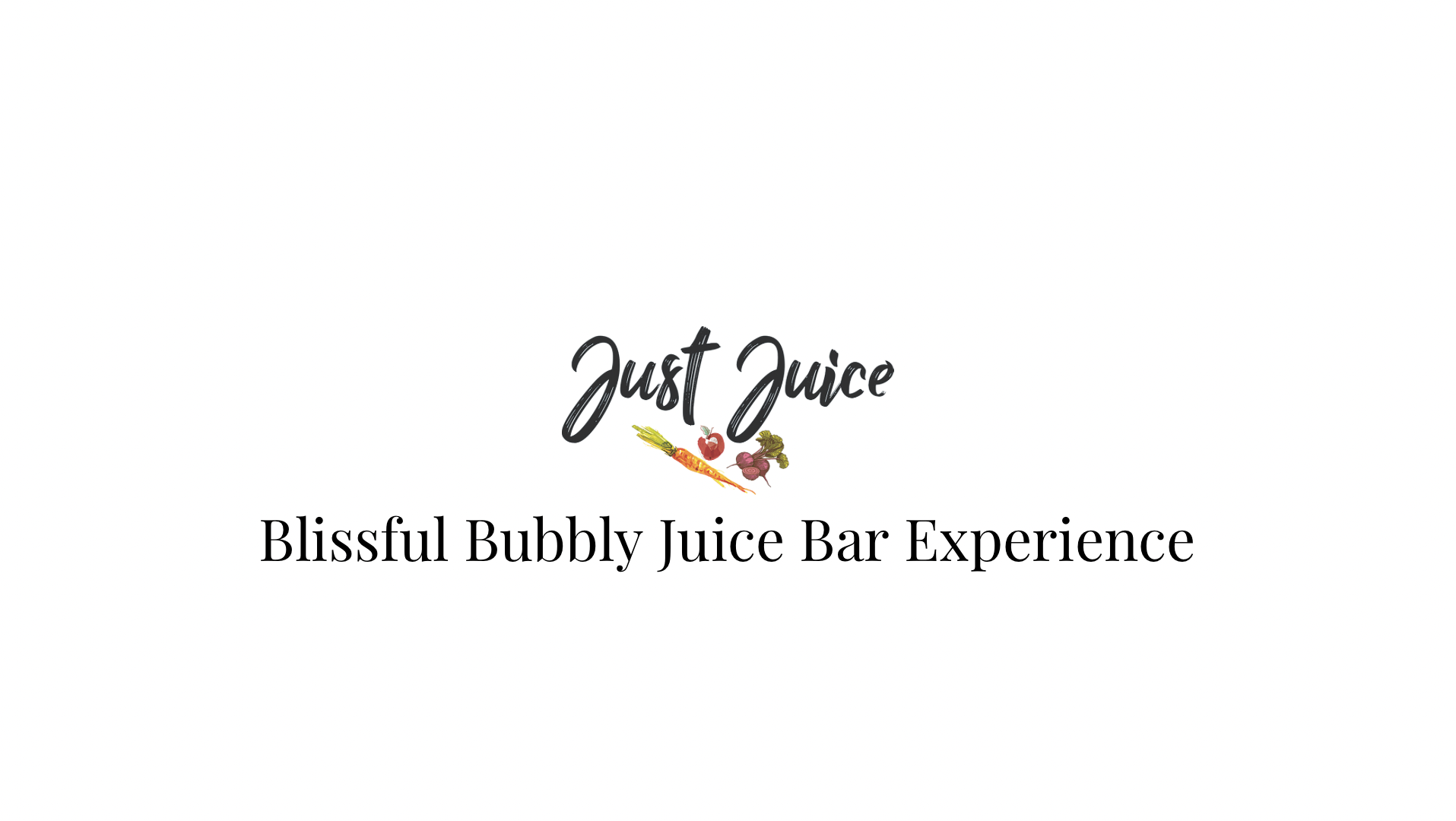 Blissful Bubbly Juice Bar