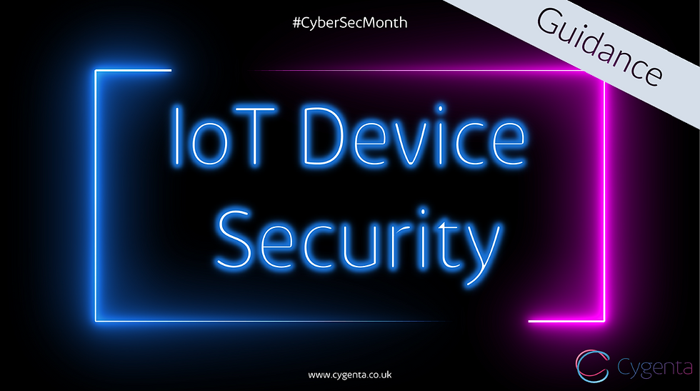 Internet of Things Device Security