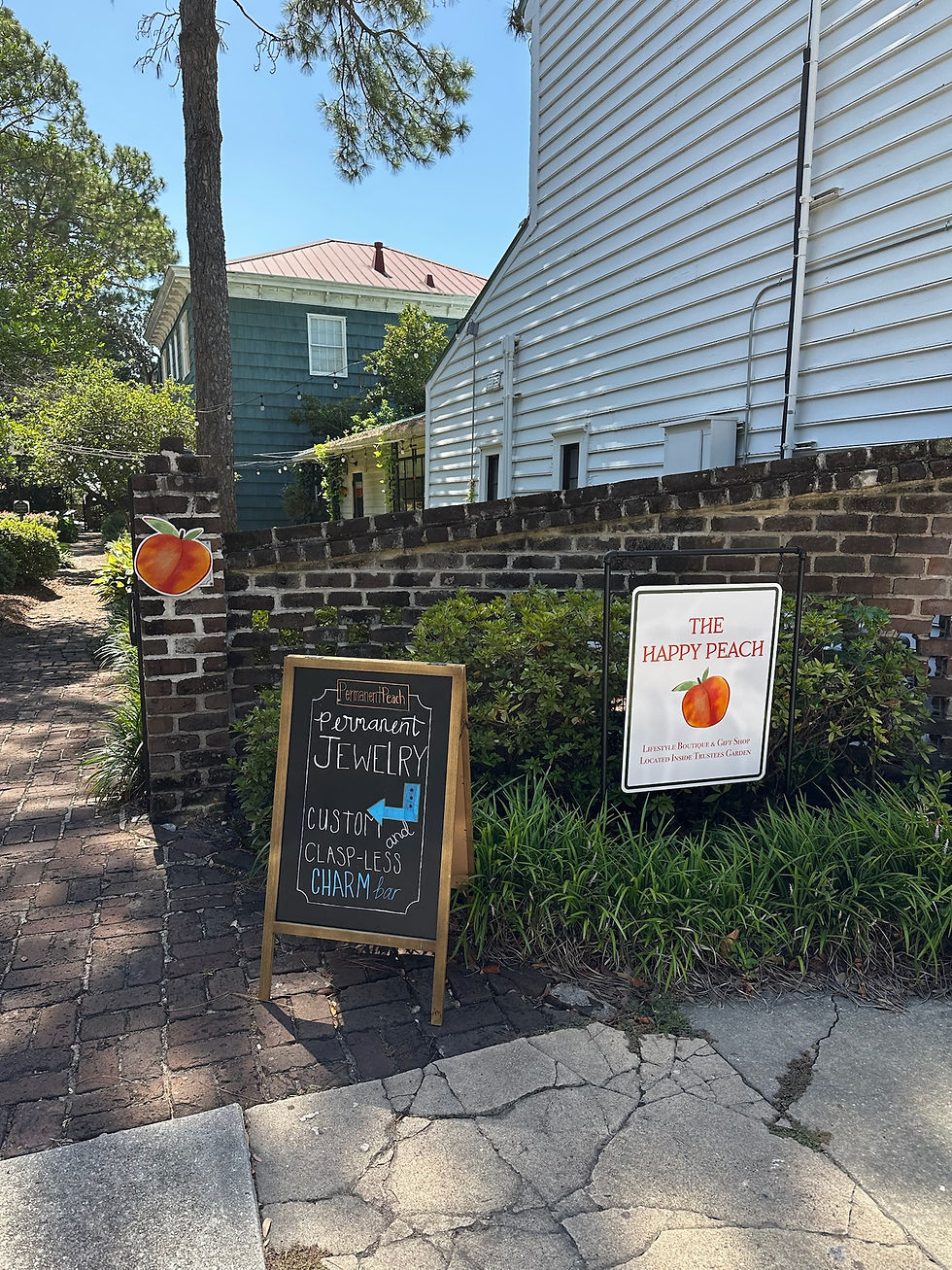 The Happy Peach Pop Up