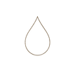 A Water droplet highlighting the lack of water used in the Risen Distilling process, Risen is a Luxury Spirit Brand.