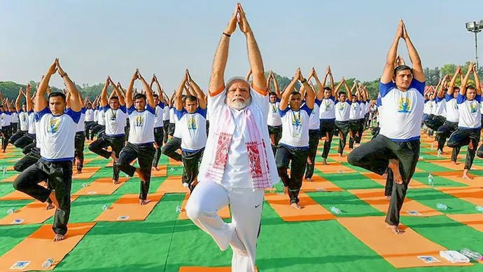 International Yoga day celebrated by all