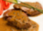 Filete de res a la pimienta
