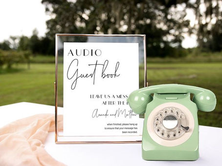 Why Buffalo Couples Love Audio Guest Books at Weddings