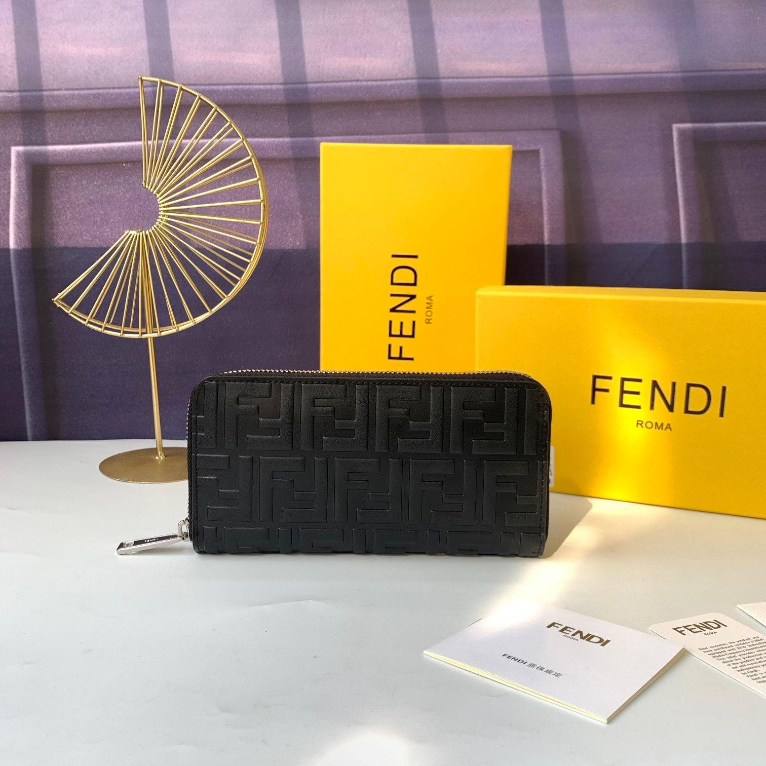 Fendi Long Zipped Wallet