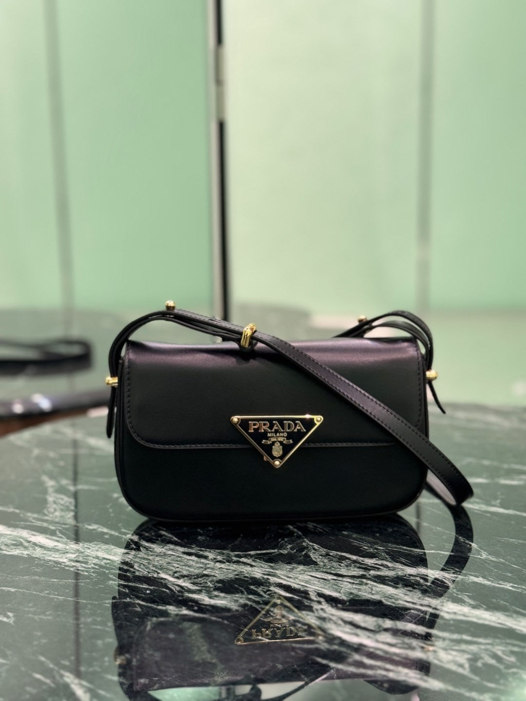 Prada Leather Shoulder Bag 