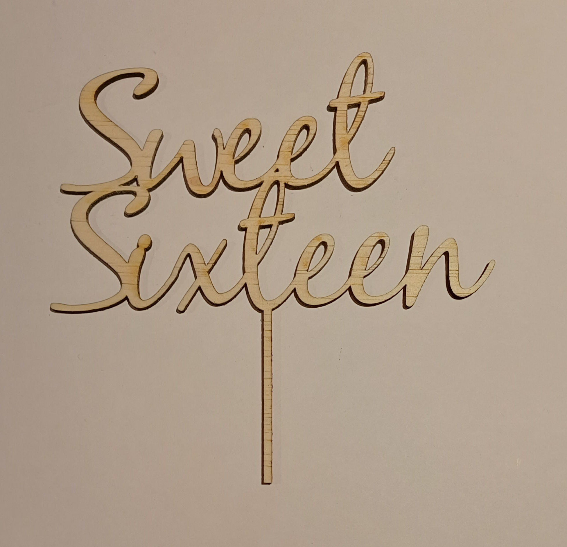 Taarttopper Sweet Sixteen