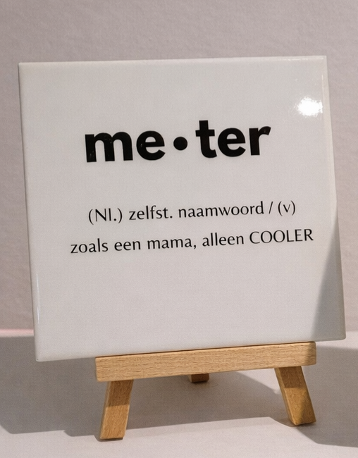 Thumbnail: Tegeltje  Peter / Meter