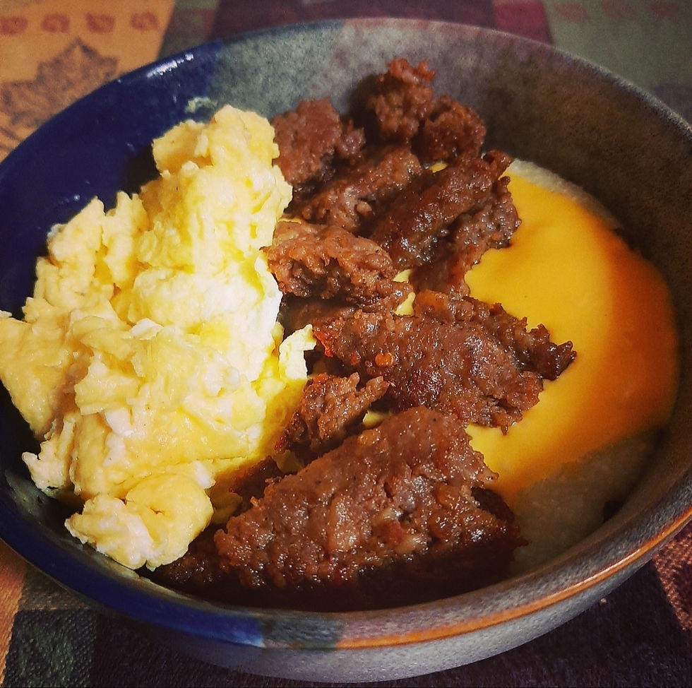 Copycat Waffle House Grits Bowl