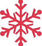 Red Snowflake