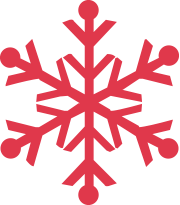 Red Snowflake