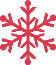Red Snowflake