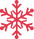 Red Snowflake