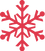 Red Snowflake