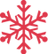 Red Snowflake