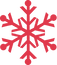 Red Snowflake