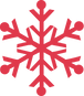Red Snowflake