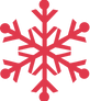 Red Snowflake