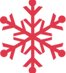 Red Snowflake