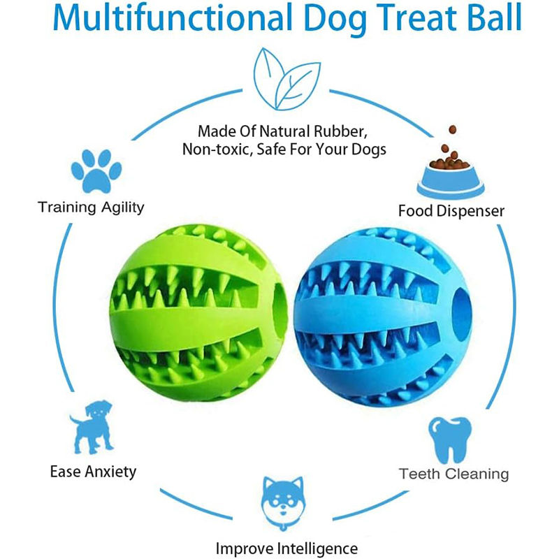 Thumbnail: Dog Toy Ball Interactive Rubber