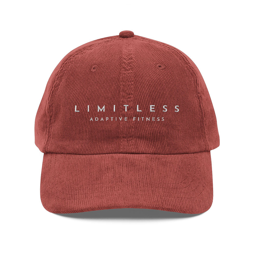 Thumbnail: Limitless Embroidered Corduroy Cap