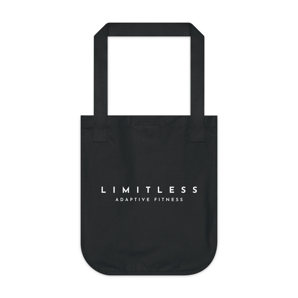 Thumbnail: Organic Canvas Tote Bag — "Treat People With Kindness" 