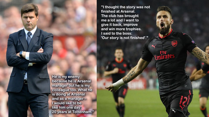 If Arsenal Fans Knew What Giroud and Pochetino Do, Arsenal Would Be Tops