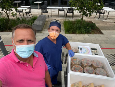 Duncan from Knight Frank delivers to NBH