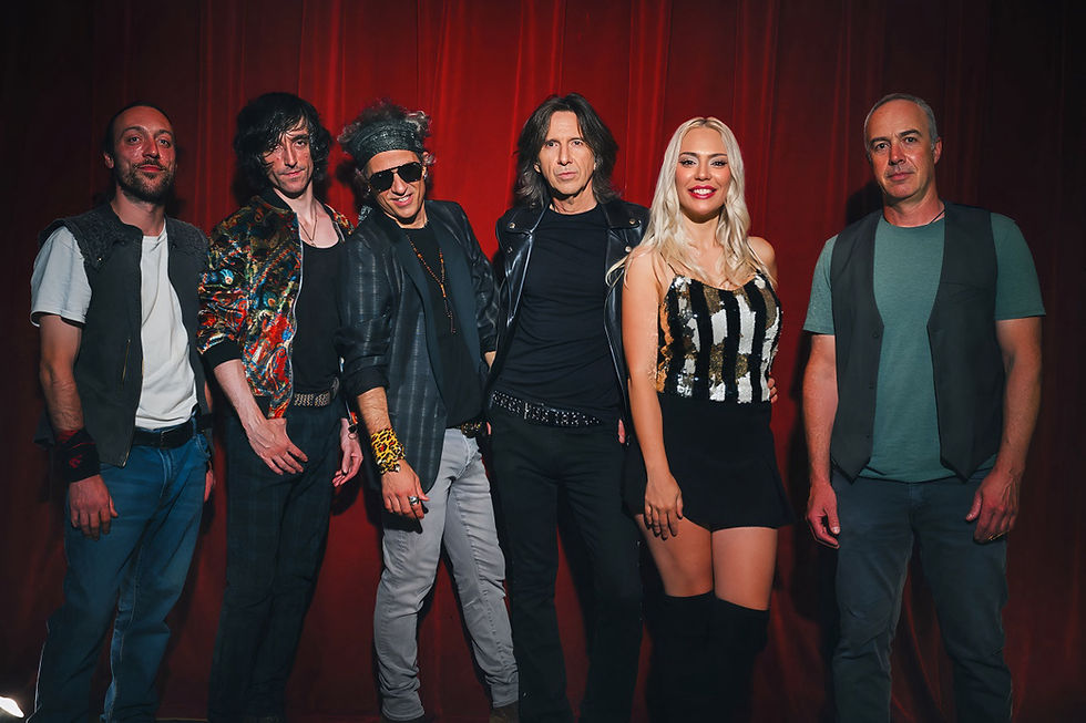 La nouvelle mouture de la formation Heart of Stones, le meilleur hommage aux Rolling Stones