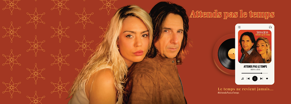Image promotionnelle de Attends pas le temps de Seb & Jess