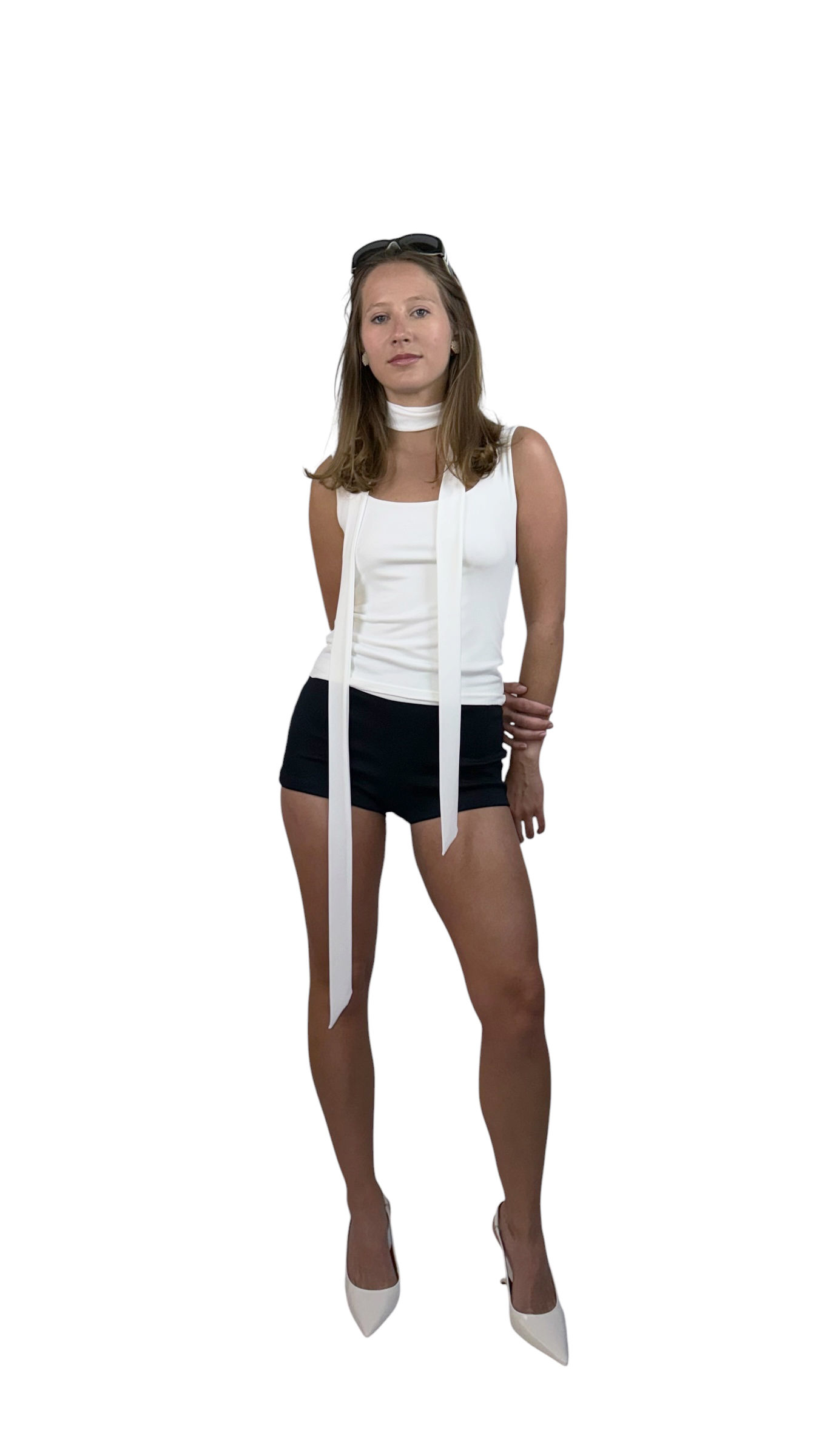 Scarf Tank Top
