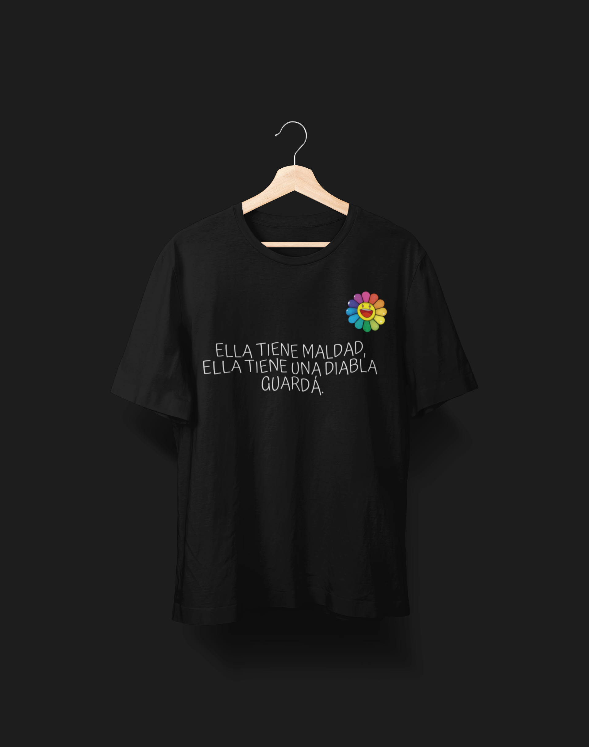 Camiseta J Balvin Color Negro