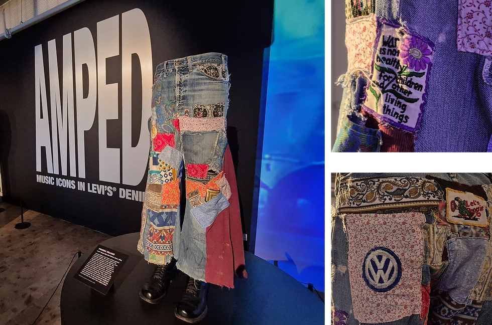 Figure 3. Pharrell Williams – Levi’s® hippie-style bell-bottom jeans, 1970s. Image credit Nidia K. Trejo.
