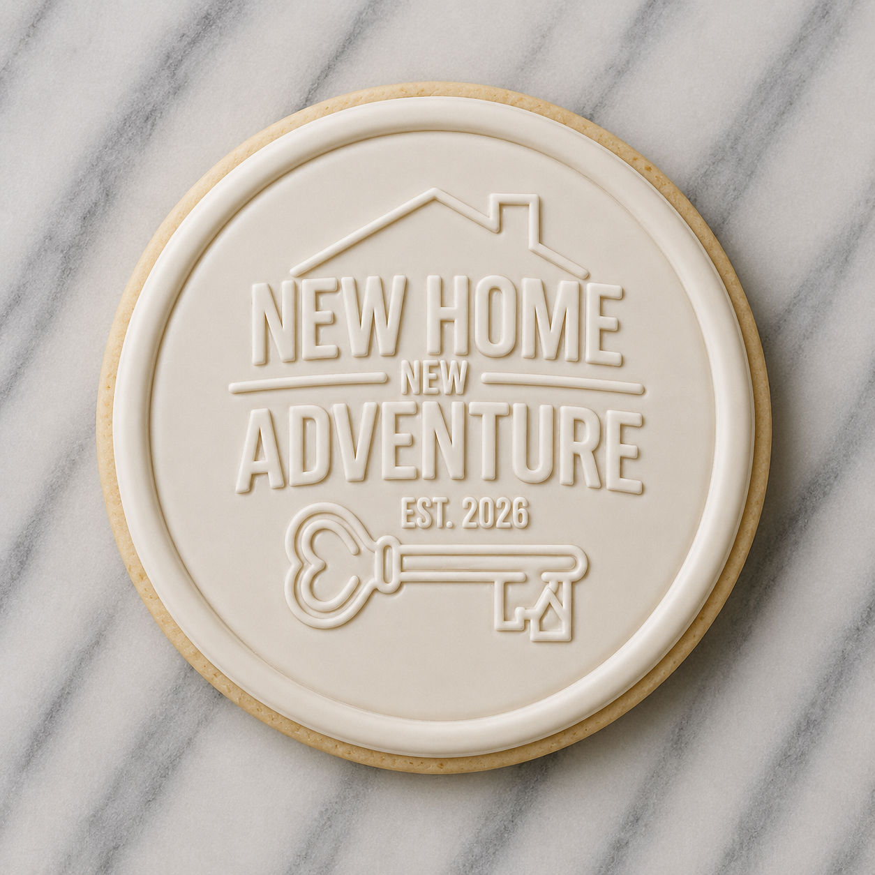 New Home New Adventure Stamp