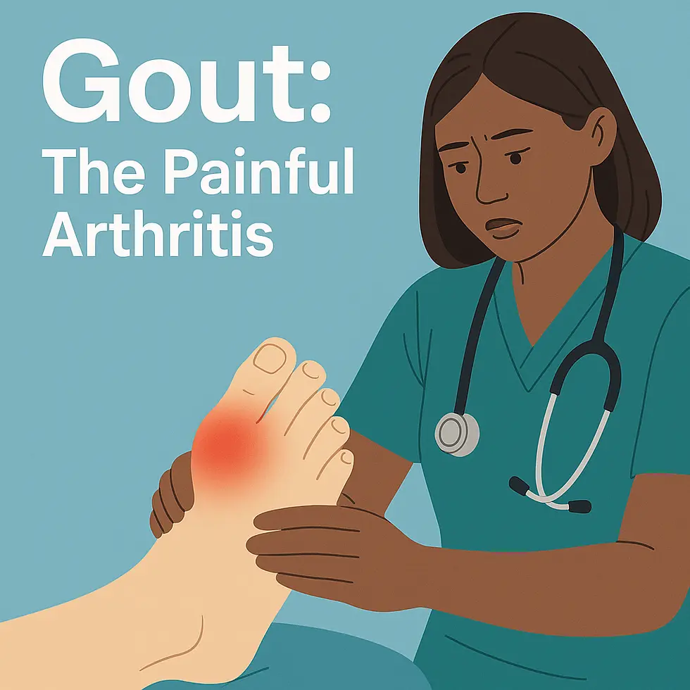 What is Gout, a nursing guide for Alberta.
